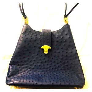 Fun fashion Navy purse. Never been used!